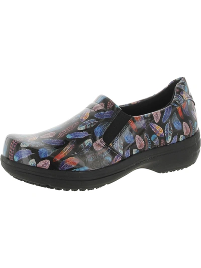 Shop Easy Works By Easy Street Bind Womens Slip Resistant Anti-fatigue Clogs In Multi