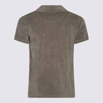 Shop Altea Army Cotton Polo Shirt