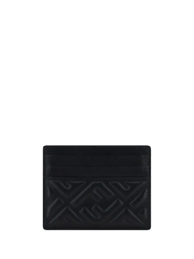 Shop Fendi Covers E Cases In Nero+oro Soft