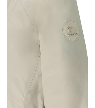 Woolrich Long Summer Light Oak Parka In Beige