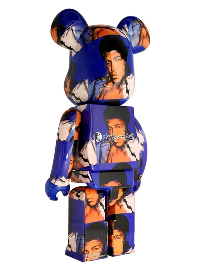 Shop Medicom Toy Be@rbrick Muhammad Ali X Andy Warhol 1000% Decorative Accessories Multicolor