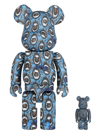 Shop Medicom Toy Be@rbrick Robe Japonica Mirror 100% & 400% Decorative Accessories Multicolor