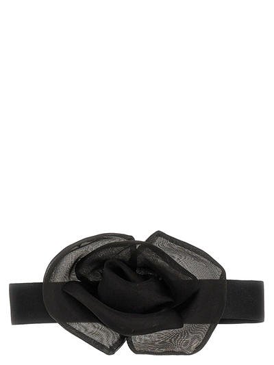 Shop Dolce & Gabbana Flower Choker Jewelry Black