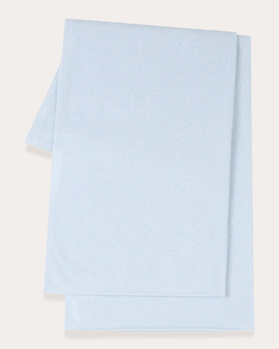 Shop Loop Cashmere Women's Lofty Blanket Scarf In Blue