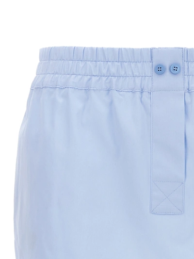 Shop Attico Rooney Skirts Light Blue