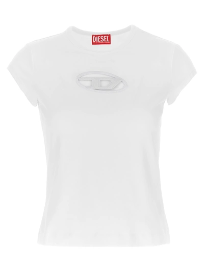 Shop Diesel T-angie T-shirt White