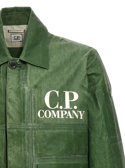 Shop C.p. Company Toob-two Casual Jackets, Parka Green