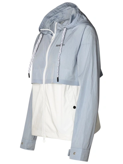 Shop Duvetica 'saona' Grey Polyamide Jacket