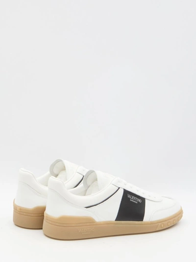 Shop Valentino Low Top Upvillage Sneakers In White