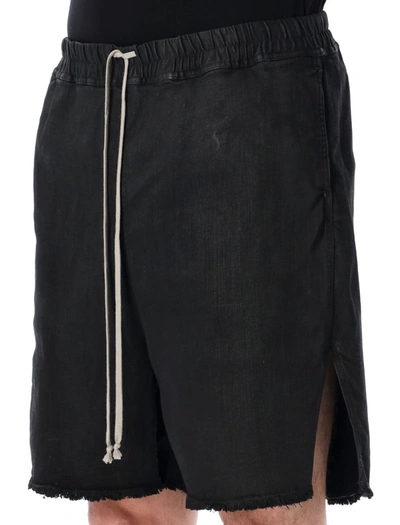 Shop Rick Owens Long Boxers In Black