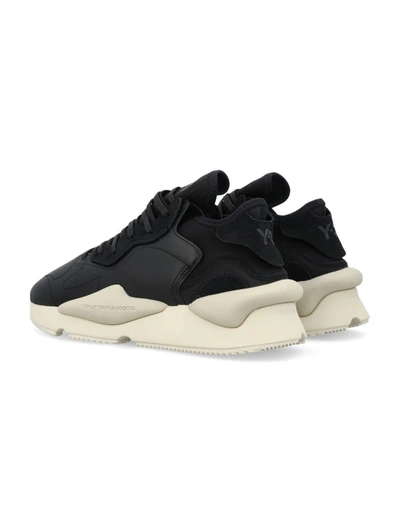 Shop Y-3 Adidas Kaiwa Sneakers In Black