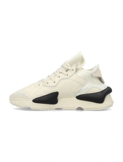 Shop Y-3 Adidas Kaiwa Sneakers In White