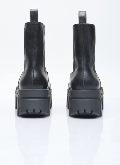 Shop Balenciaga Women Bulldozer Chelsea Boots In Black
