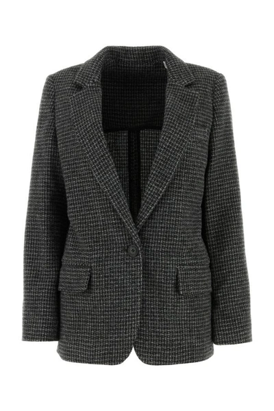Shop Isabel Marant Étoile Isabel Marant Etoile Woman Embroidered Wool Charlyne Blazer In Multicolor