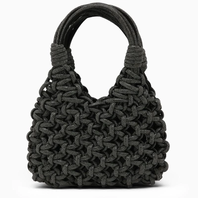 Shop Hibourama Black Vannifique Rock Bag With In Grey