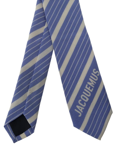 Shop Jacquemus La Cravate In Blu