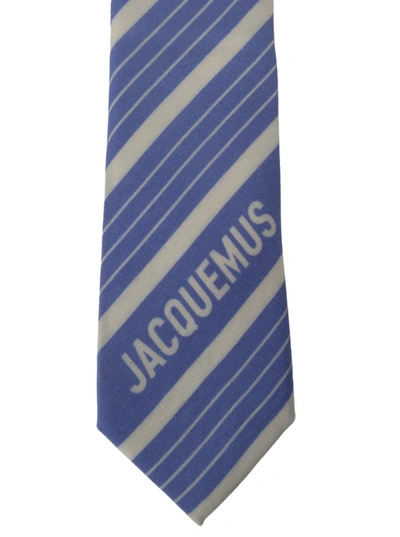 Shop Jacquemus La Cravate In Blu