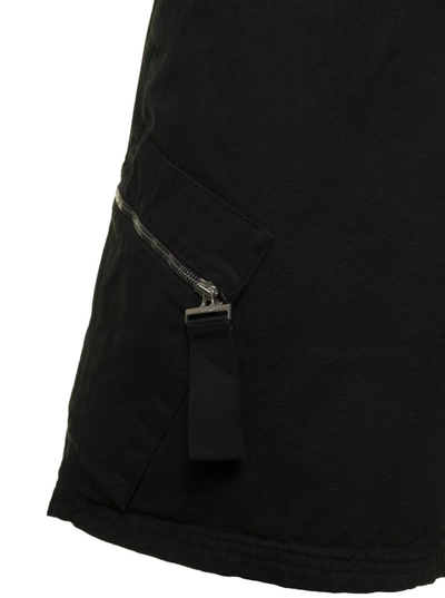 Shop Jacquemus Black 'le Shorts' In Canvas Cotton Man