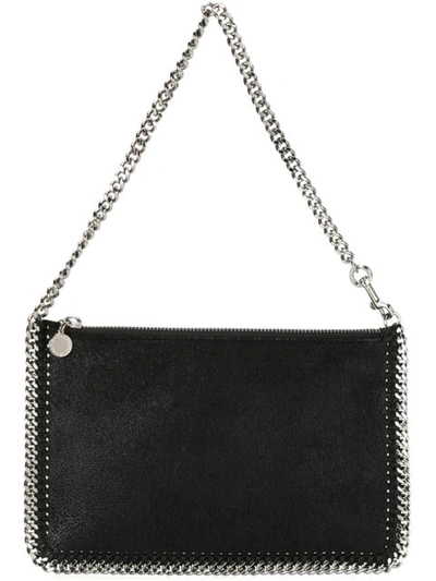 Shop Stella Mccartney Falabella Purse In Black