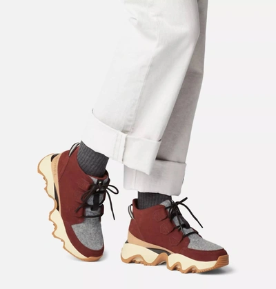 Shop Sorel Kinetic Impact Caribou Sneaker In Spice/blackened Brown In Multi