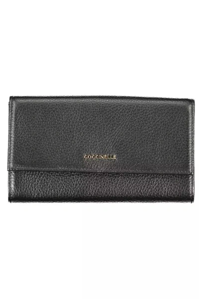 Shop Coccinelle Leather Men's Wallet In Black