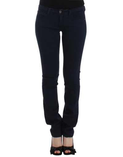 Costume National Straight Leg Women's Jeans In Blue