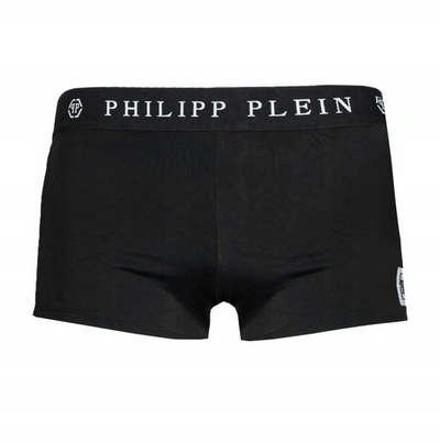 Shop Philipp Plein Polyamide Men's Swimwear In Black