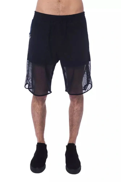 Shop Nicolo Tonetto Polyester Men's Short In Black