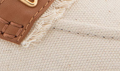 Aerosoles Brik Woven Loafer In Cream Canvas