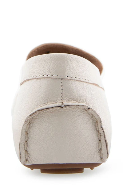 Shop Aerosoles Coby Moc Toe Loafer In Eggnog Leather
