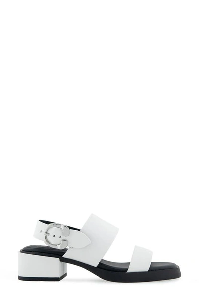 Aerosoles Dove Platform Sandal In White