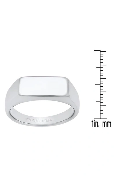 Hmy Jewelry Bar Ring In Silver