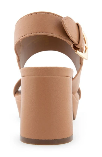 Shop Aerosoles Camilia Platform Sandal In Natural