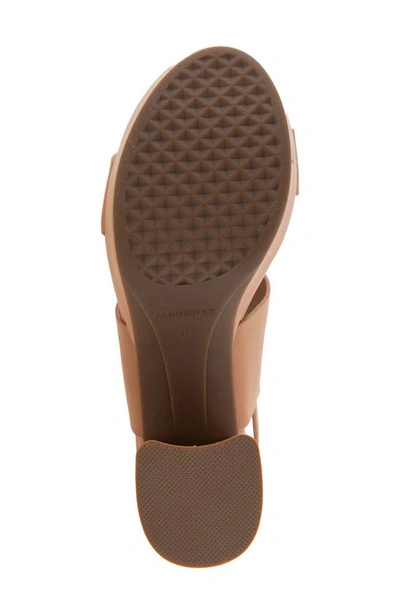 Aerosoles Camilia Platform Sandal In Natural