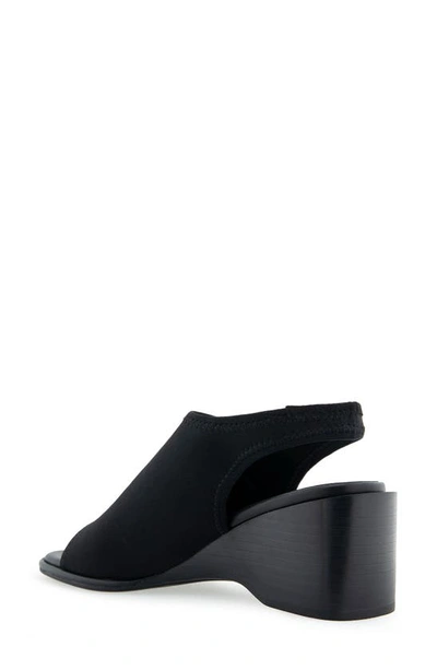 Shop Aerosoles Nuri Mule In Black Fabric