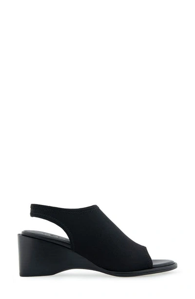 Shop Aerosoles Nuri Mule In Black Fabric