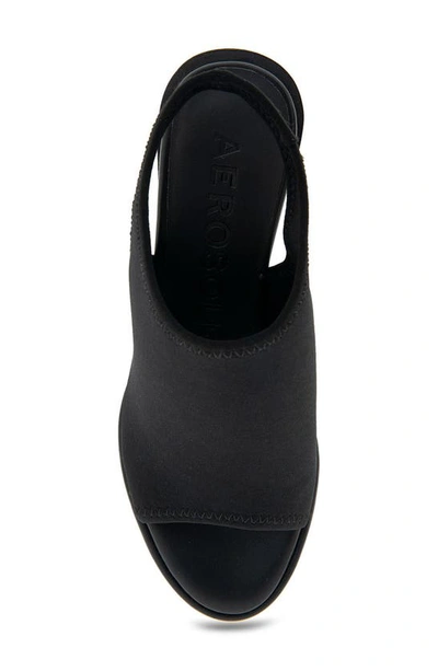 Shop Aerosoles Nuri Mule In Black Fabric