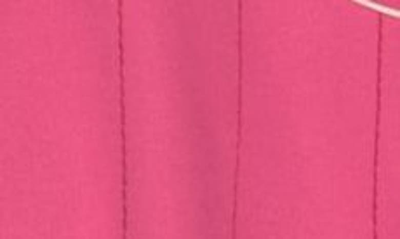 Shop Valentino Tie Neck Jacket In Shadow Pink/ Bianco
