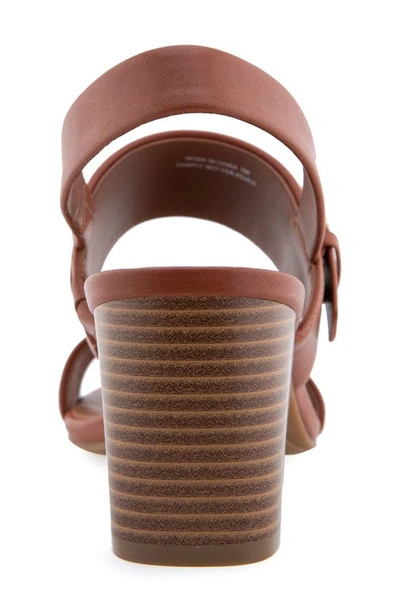 Aerosoles Ellazia Slingback Sandal In Ginger Bread Pu