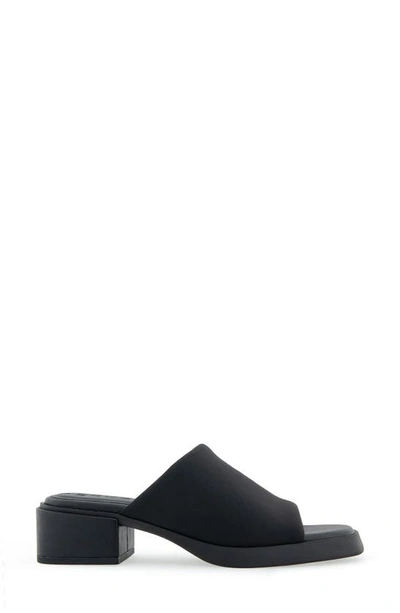 Shop Aerosoles Denise Platform Sandal In Black Stretch