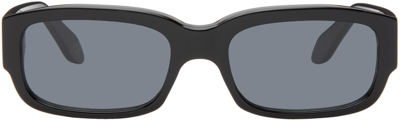Shop Totême Black 'the Regulars' Sunglasses In 200 Black