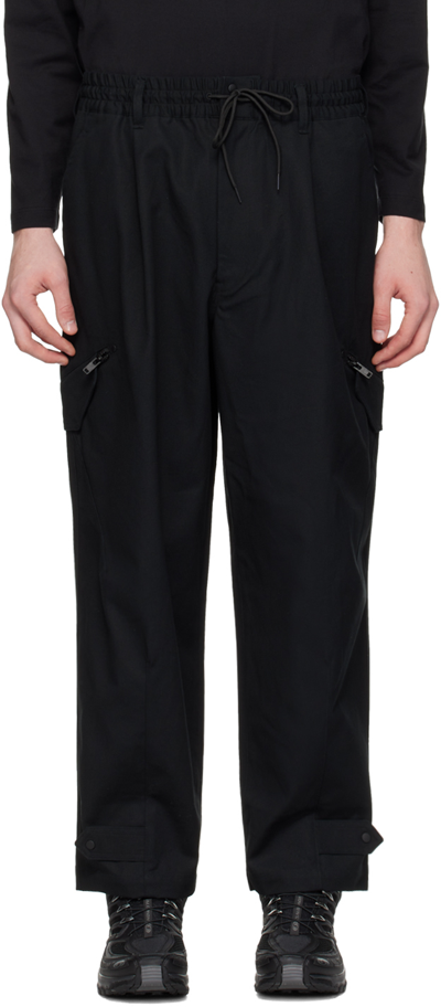 Shop Y-3 Black Workwear Cargo Pants