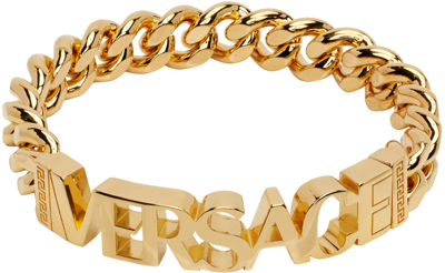 Shop Versace Gold '' Bracelet In 3j000- Gold