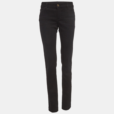 Pre-owned Gucci Black Denim Slim Fit Jeans M Waist 31''