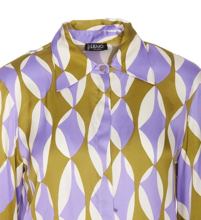 Shop Liu •jo Liu Jo Shirts In Multicolour