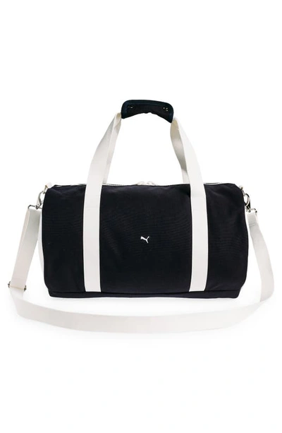 Shop Puma X Noah Duffle Bag In Navy Blue-pantone 296 C