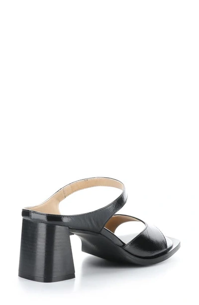 Bos. & Co. Briar Slide Sandal In Black Nappalak