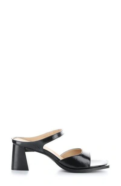 Bos. & Co. Briar Slide Sandal In Black Nappalak