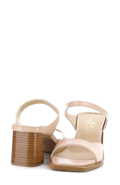 Shop Bos. & Co. Briar Slide Sandal In Beige Nappalak