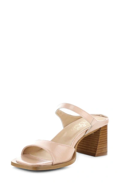 Bos. & Co. Briar Slide Sandal In Beige Nappalak